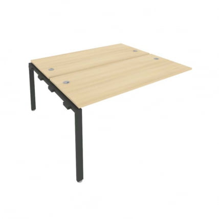 Проходной наборный элемент рабочей станции Метал Сйстем Б.ПРС-СП-2.4 Акация/Антрацит / Metal System_0