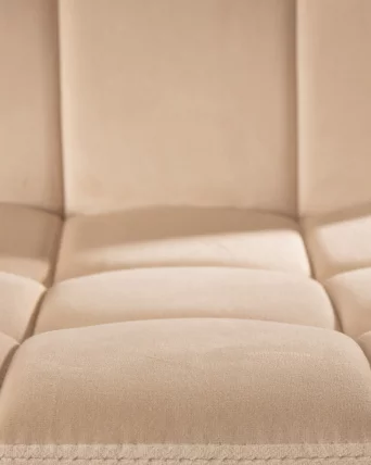 Стул барный ДОБРИН КРУГЕР АРМ Бежевый велюр МДЖ9-10 / DOBRIN KRUGER ARM MJ9-10_8