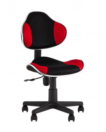 Стул офисный КЗЙ Черно-красный / QZY_0