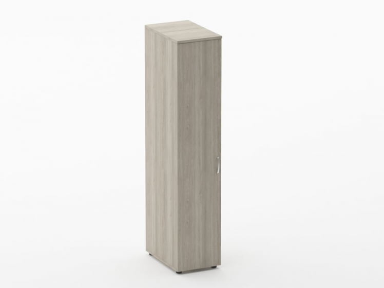 Шкаф для одежды узкий Глассй 6.19.30Л Дуб сантана светлый / Glassy_0