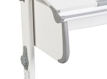 Стол универсальный трансформируемый Парта 1/75 + Стул Белый Серый / Parta Stul_3