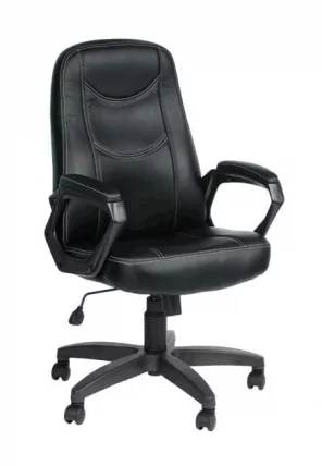 Кресло Амиго 511 УЛТРА кож.зам. Черный / ULTRA_0