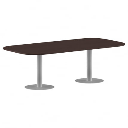 Конференц-стол на 6-8 человек ИМАГО ПРГ-8 Венге Магия-белый / IMAGO_0