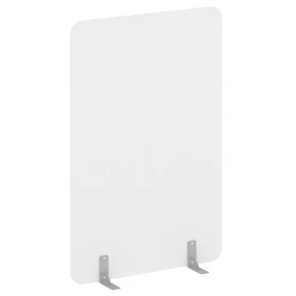 Перегородки на металлических опорах на фетровых подпятниках Р-лине ДП.Ф-120-180 Белый Бриллиант / R-line DP.F-120-180_0