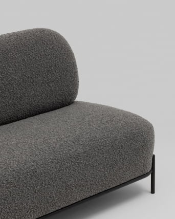 Диван Стоун нев ткань букле темно-серый / new_6