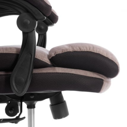 Кресло Чиеф металБЛ ткань, светло-коричневый, КУБ 03/ТВ-24 / Chief metalBL KUB 03/TW-24_3