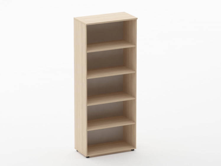 Шкаф высокий открытый Глассй 6.19.101 Дуб молочный / Glassy_0