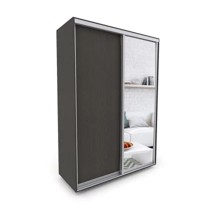 Шкаф-купе 2-х дверный Акцент-Сим ДЗ 1200х600 Венге_0