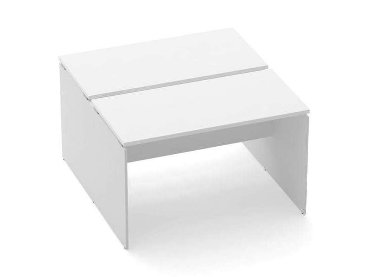 Рабочий модуль Дека ЛДСП каркас 75.125.12 Белый / Deka_0