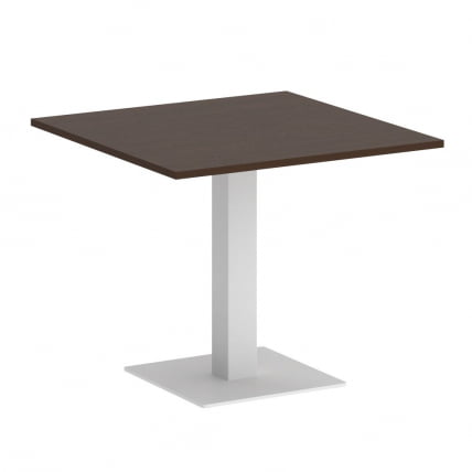 Стол журнальный квадратный ХОМЕ ОФФИCЕ ВР.СП-5-90.2 Венге Цаво/Белый металл / HOME OFFICE VR.SP-5-90.2_0