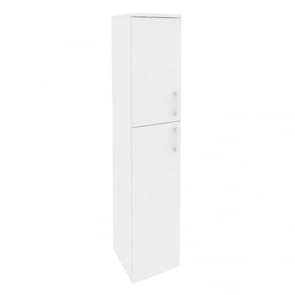 Шкаф высокий узкий левый ОНИКС О.СУ-1.8(Л) Белый Бриллиант / ONIX O.SU-1.8(L)_0