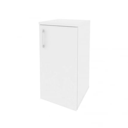 Шкаф низкий узкий правый ОНИКС О.СУ-3.1(Р) Белый Бриллиант / ONIX O.SU-3.1(R)_0