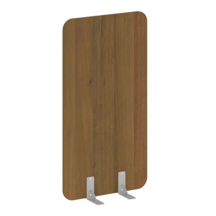 Перегородки на металлических опорах на фетровых подпятниках Р-лине ДП.Ф-80-150 Орех Гварнери / R-line DP.F-80-150_0