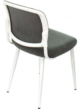 Стулья для кухни Бюрократ КФ-8В вхите Серый 2 шт. / KF-8W white_4