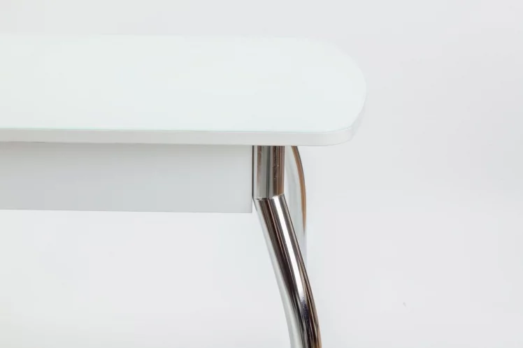 Стол обеденный Чикаго СТ(6191) белый,стекло белое_6