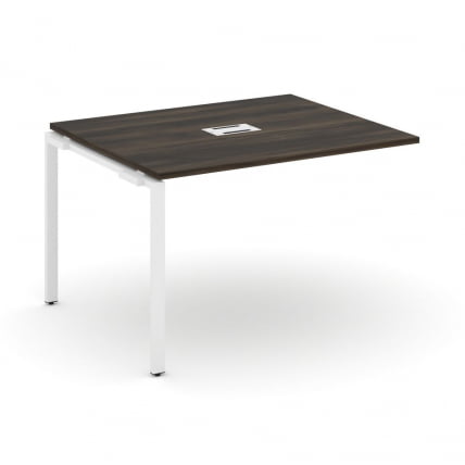 Проходной наборный элемент переговорного стола CОНCЕПТ CН.НПРГ-012 Дуб Мали Белый / CONCEPT CN.NPRG-012_0