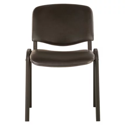 Стул для посетителей БРАБИКС Исо CФ-005 кожзам Черный / BRABIX Iso CF-005_1