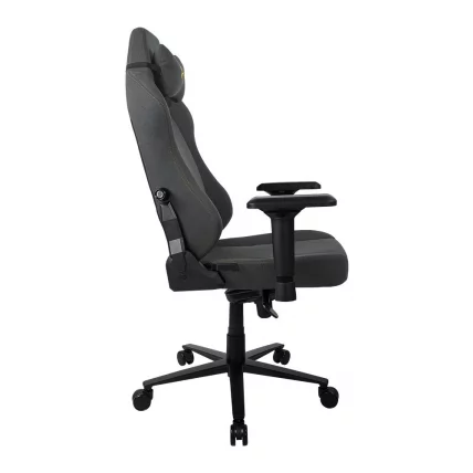 Геймерское кресло Ароззи Примо Вовен Фабриc Блаcк Голд лого / Arozzi Primo Woven Fabric Black Gold logo_3