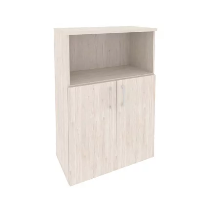 Шкаф средний широкий (2 низких фасада ЛДСП) ОНИКС О.СТ-2.1 Денвер Светлый / ONIX O.ST-2.1_0