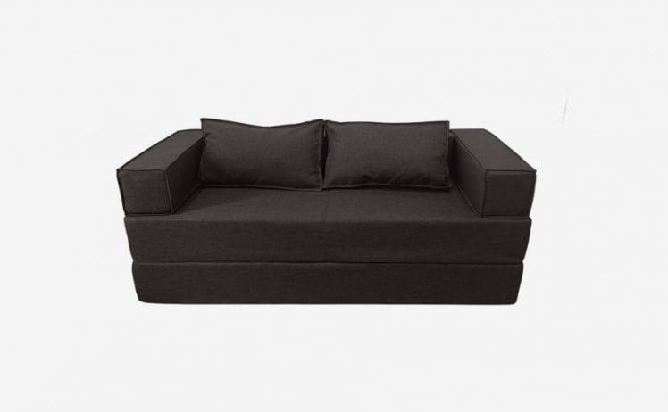 Диван прямой бескаркасный Хит (Берхоусе) Цвет фасада: Биттер; Тип: Прямой; Материал фасада: Рогожка / (Berhouse)_0