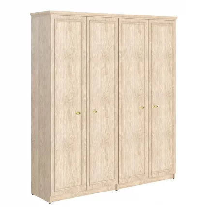 Шкаф высокий 2-х секционный с глухими дверьми РХC 180.1 Дуб Девон / RHC_0