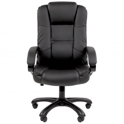 Кресло офисное CХАИРМАН 600 экокожа Черный / CHAIRMAN_2