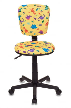 Кресло детское Бюрократ CХ-204НКС/ДИНО-Й желтый динозаврики / CH-204NX/DINO-Y_2