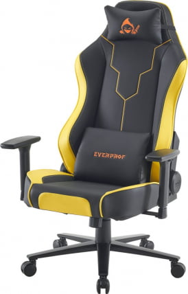 Кресло геймерское Еверпроф Рапид Экокожа Желтый / Everprof Rapid_4