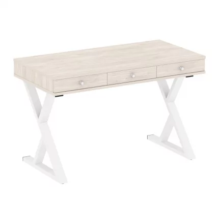 Стол письменный ХОМЕ ОФФИCЕ ВР.СП-1-118.М Денвер Светлый/Белый металл / HOME OFFICE VR.SP-1-118.M_0