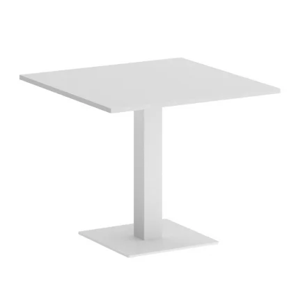 Стол журнальный квадратный ХОМЕ ОФФИCЕ ВР.СП-5-90.2 Белый/Белый металл / HOME OFFICE VR.SP-5-90.2_0