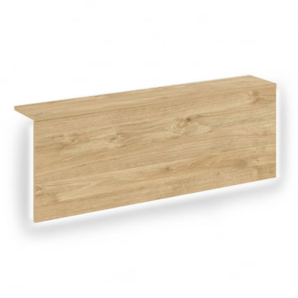 Накладка с подсветкой прямая высокая на 2 модуля О.Р-Ф.МП.В-118 ОНИКС О.Р-НП.В-118.2.С Тиквуд светлый / О.R-F.MP.V-118 ONIX О.R-NP.V-118.2.S_0