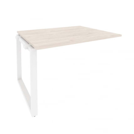 Проходной наборный элемент переговорного стола ОНИКС О.МО-НПРГ-2 Денвер Светлый/Белый / ONIX O.MO-NPRG-2_0