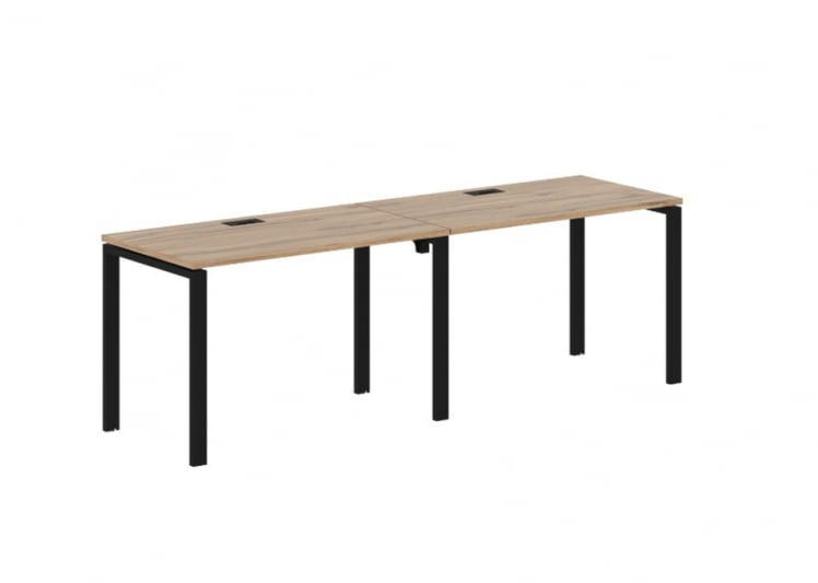 Бенч-система ЕДИС ЕУВСТ 2367 Дуб Денвер светлый Черный / EDIS EUWST_0