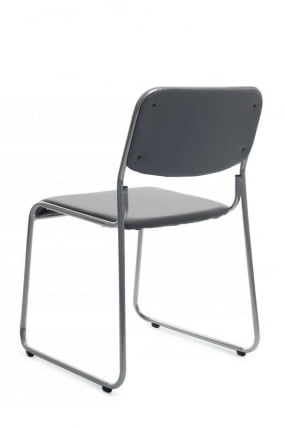 Кресло Никс РCХ ОМКЛ-01 Серый/Металл окрашенный Хром / Nix RCH OMKL-01_4