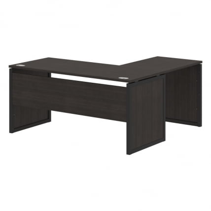 Стол письменный угловой левый КСТЕН-КП КСКПCТ 1615 Л Дуб Юкон Антрацит / XTEN-QP XQPCT L_0