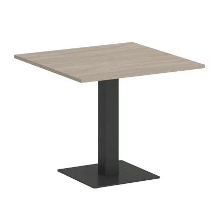 Стол журнальный квадратный ХОМЕ ОФФИCЕ ВР.СП-5-90.2 Дуб Аттик/Антрацит металл / HOME OFFICE VR.SP-5-90.2_0