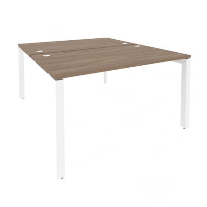 Рабочая станция на П-образном м/к ОНИКС О.МП-Д.РС-2.3.8 Дуб Аризона/Белый / ONIX O.MP-D.RS-2.3.8_0
