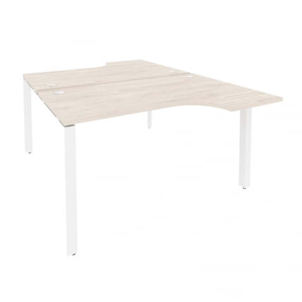 Рабочая станция на П-образном м/к ОНИКС О.МП-Д.СА-2 Денвер Светлый/Белый / ONIX O.MP-D.SA-2_0