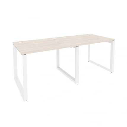 Рабочая станция на О-образном м/к ОНИКС О.МО-РС-2.1.8 Денвер Светлый/Белый / ONIX O.MO-RS-2.1.8_0