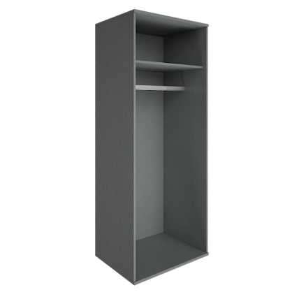 Каркас гардероба А.ГБ-2 Рива А.ГБ-2К Венге/Металлик / Riva_0