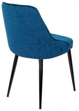 Стул для кухни Бюрократ КФ-5 Синий Велвет 29 / KF-5 Velvet_3