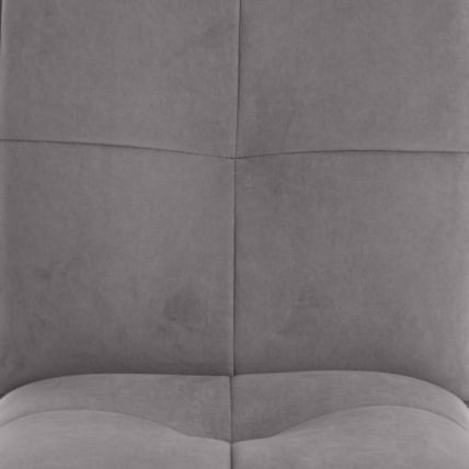 Стул обеденный Свеет велюр, серый/черный, 29, 46х55х88 / Sweet_8