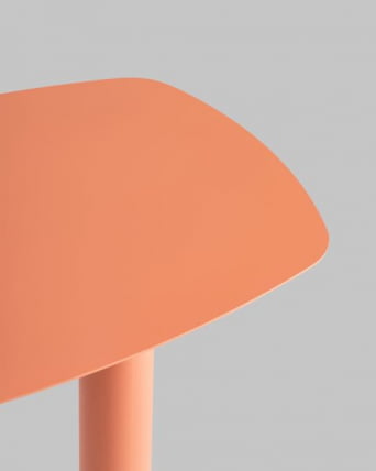 Журнальный столик Еанна Л металл коралловый / Eanna L_8
