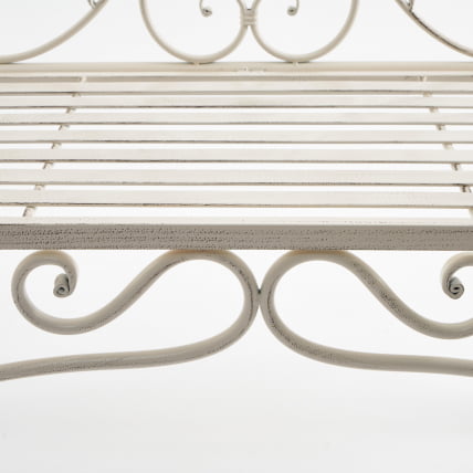 Скамья Сеcрет де Маисон БЕАУДЖОЛАИС (мод. ПЛ08-8574) металл, 136х46х96см, белый антик (антикуе вхите) / Secret de Maison BEAUJOLAIS (mod. PL08-8574) (antique white)_3