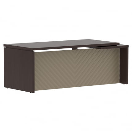 Стол руководителя левый Торр ЛУКС ТЛCТ 209 Л Венге Магия Капучино / Torr LUX TLCT L_0