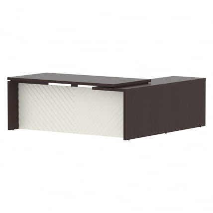 Стол руководителя левый Торр ЛУКС ТЛCТ 2020 Л Венге Магия Латте / Torr LUX TLCT L_0