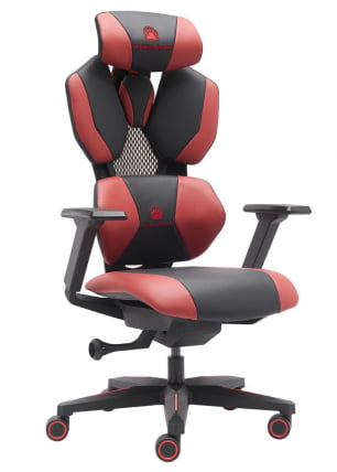 Кресло геймерское Еверпроф Тигер Экокожа Красный / Everprof Tiger_0