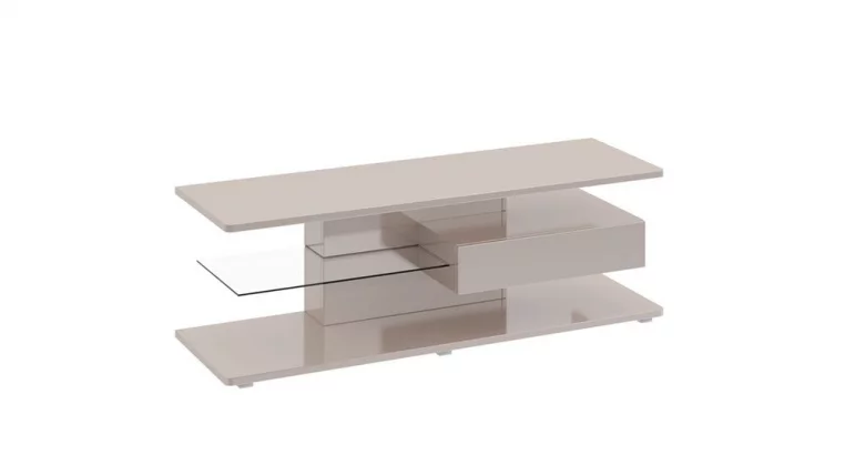 Тумба ТВ тип 1 Диамонд Бежевый глянец / Diamond_0