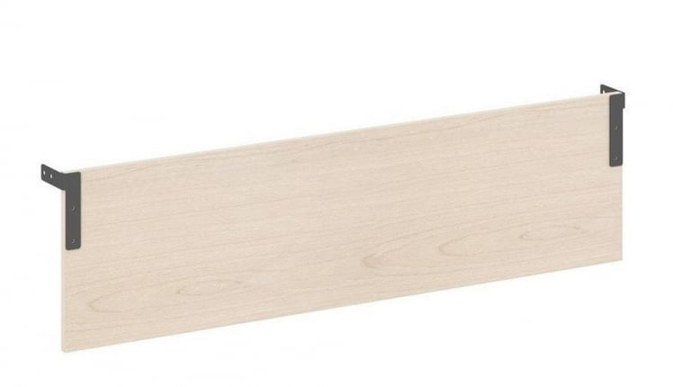 Фронтальная панель к одинарным столам КСТЕН-КП КСДСТ 147 Бук Тиара Антрацит / XTEN-QP XDST_0