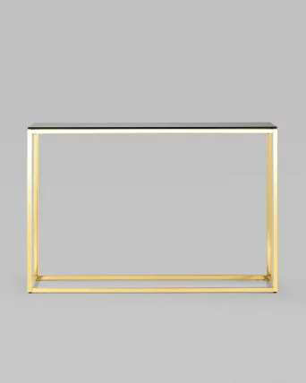 Консоль ТАУН 115кс30 Золото (стекло смоке) / 115x30 smoke)_2